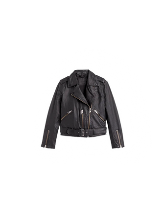 black leather jackets