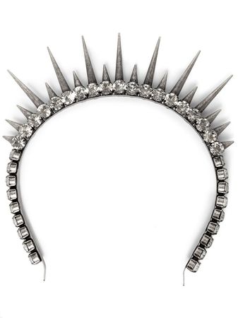 AREA Spike Embellished Headband - Farfetch