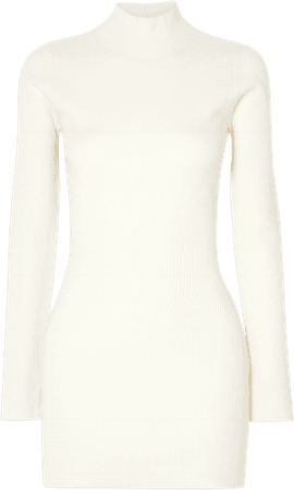knit mini dress