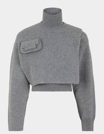 grey fendi jumper