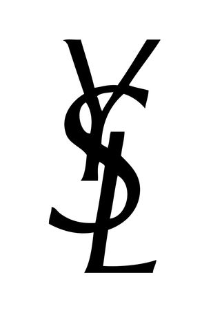 Логотип Yves Saint Laurent (Ив Сен Лоран) / Мода / Alllogos.ru