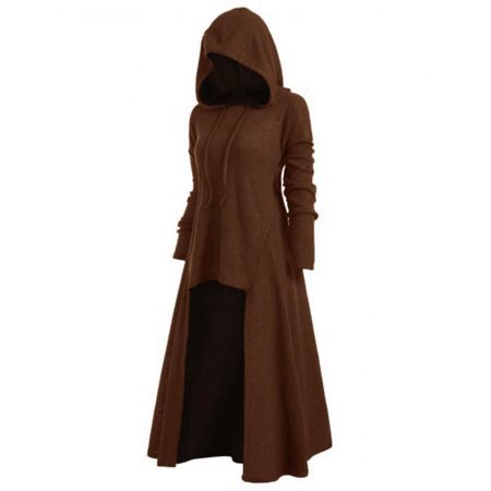 brown witch cloak