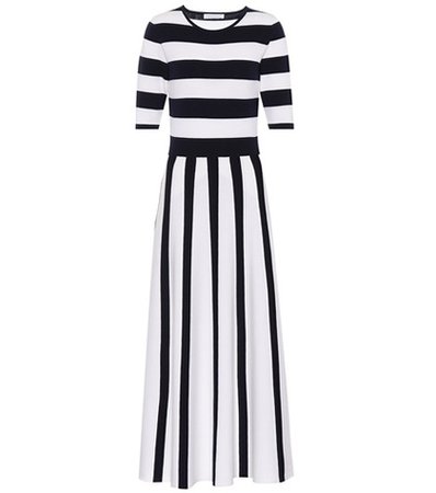 Capote striped maxi dress