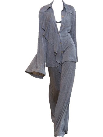 Nina Ricci Grey Suit