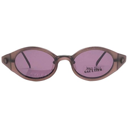 New Vintage Jean Paul Gaultier 56 7202 Magnetic Tortoise Japan Sunglasses For Sale at 1stDibs