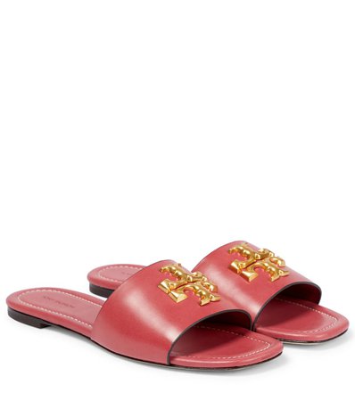 Tory Burch - Eleanor embellished leather sandals | Mytheresa