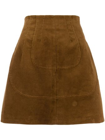 Nº21 A-Line Cord Skirt