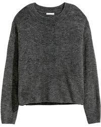 hm grey jumper knitted - Google Search