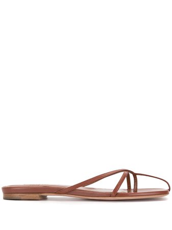 Brown Elleme Etoile strappy sandals ETOILELEATHER - Farfetch