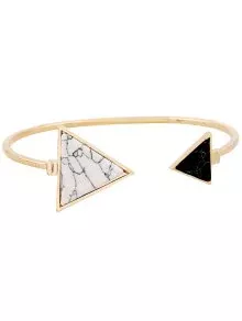 Bracelet Poignet Triangulaire En Pierre Or: Bracelets | ZAFUL
