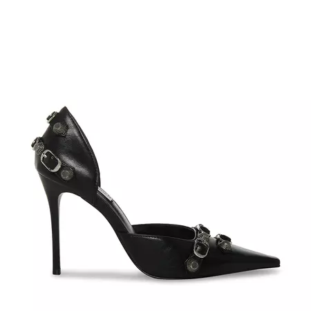 DALI Black Studded Point Toe Pump | Women's Heels – Steve Madden