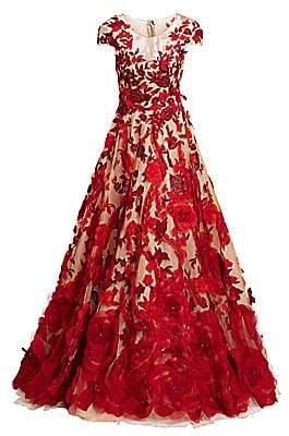 Fashmates Outfit Inspiration: Red evening gown