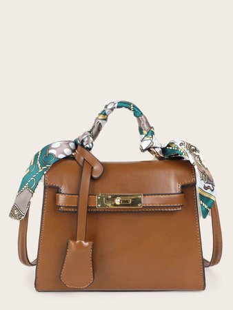 Twilly Scarf Satchel Bag | SHEIN USA