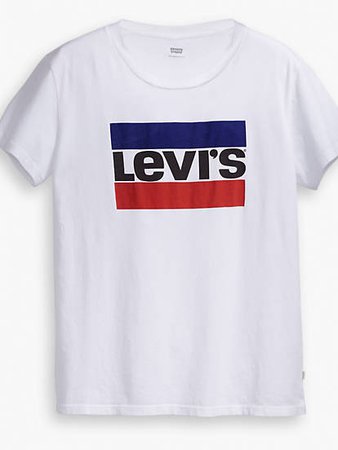 Sportswear Logo Graphic Tee Shirt - White | Levi's® US