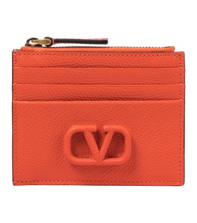 Valentino / Garavani - Valentino Garavani VLOGO leather wallet | Mytheresa