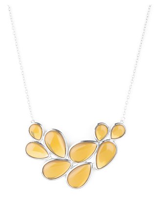 yellow necklace