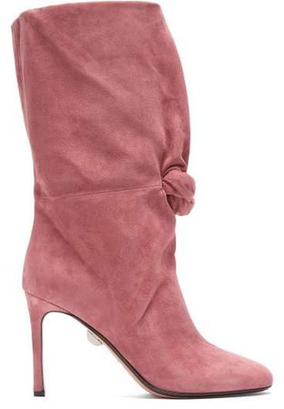 Samuele Failli - Betsy Suede Boots - Womens - Pink