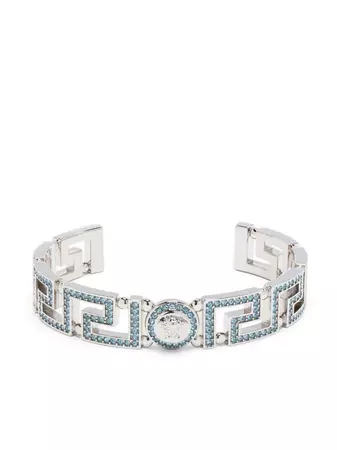 Versace Greca Tribute Medusa Cuff Bracelet - Farfetch