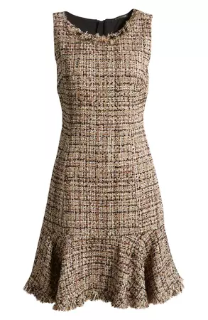 KOBI HALPERIN Reilly Tweed Sheath Dress | Nordstrom