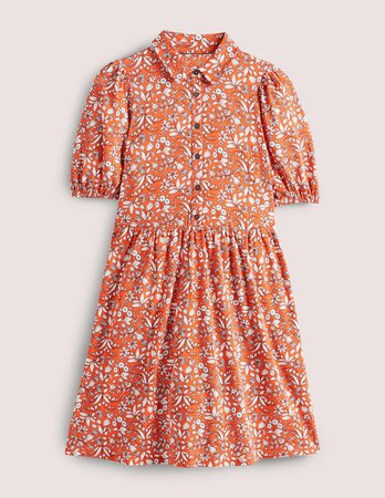 Mini Jersey Shirt Dress - Tigerlily, WIldflower | Boden US