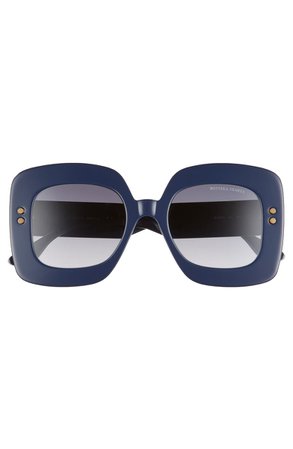 Bottega Veneta 50mm Gradient Square Sunglasses | Nordstrom