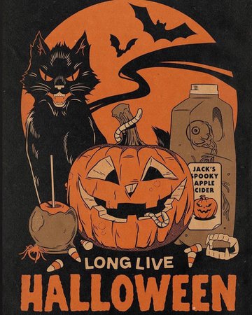 long live halloween poster
