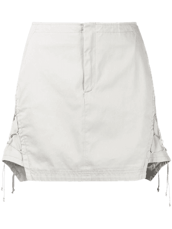 Hyein Seo - Asymmetric strap-detail Skirt
