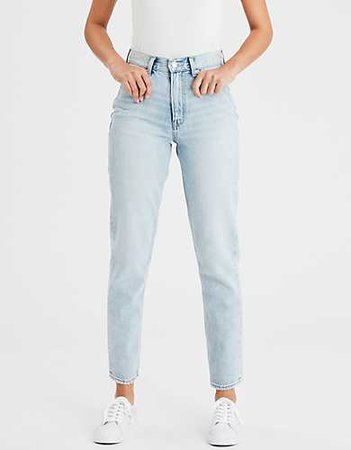 Mom Jean, Light Vintage | American Eagle Outfitters