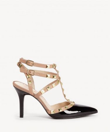 Sole Society Tiia Studded T-strap Heel | Sole Society Shoes, Bags and Accessories
