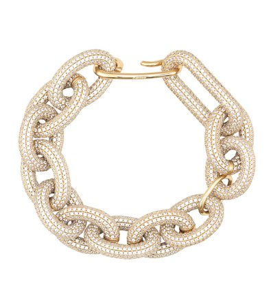 Crystal-Embellished Chain Bracelet | Jil Sander - Mytheresa