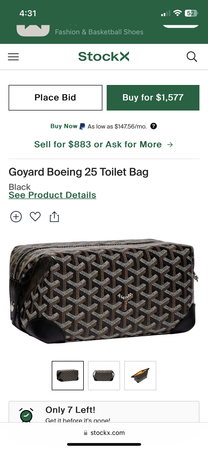 goyard toiletry bag