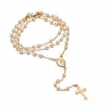 gold rosary - Google Search