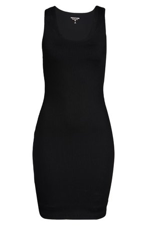 Year of Ours Rachel Sleeveless Body-Con Dress black