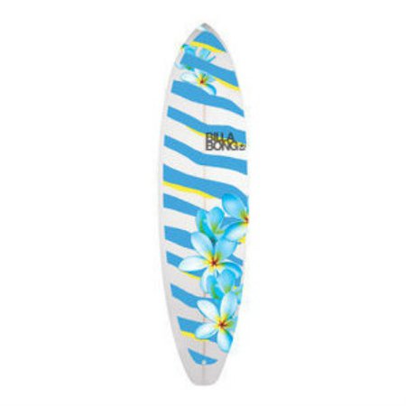 Billabong surfboard with flowers - Beach Shop