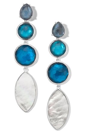 Ippolita Four Stone Linear Earrings | Nordstrom