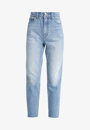 Levi's® LEVI'S® EXTRA MOM JEAN - Jeans slim fit - light-blue denim - Zalando.se