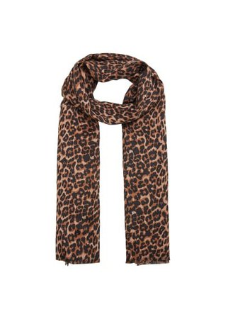 Violeta BY MANGO Leopard scarf