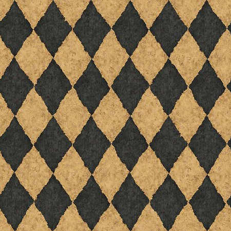 The Wallpaper Company 20.5 In. W Black and Brown Diamond Harlequin Wallpaper | The Home Depot Canada