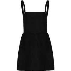 Amazon.com: Choies Women's Black Square Neck Pinafore Suspender... (1.005 RUB) ❤ liked on Polyvore featuring dresses, pinafore dress, pinny dress, square neck dress and square neckline dress