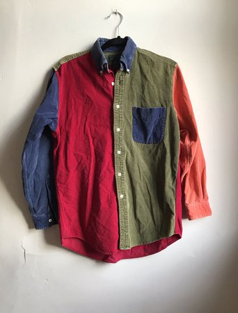 Vintage J.Crew Colorblock Shirt