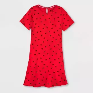 Womens' Disney Minnie Mouse Dress - Red - Disney Store : Target