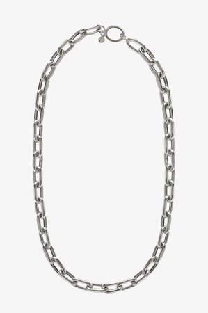 ANINE BING Link Necklace - Silver