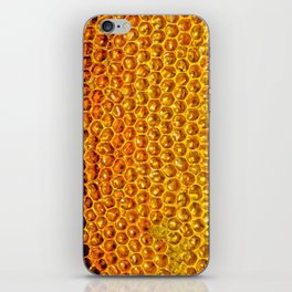 Yellow honey bees comb iPhone Case by gunadesign | Society6