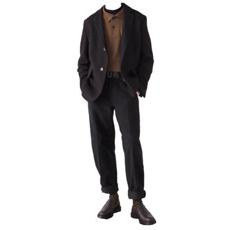 black brown outfit clothing png