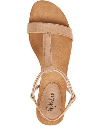 Style & Co Mulan Wedge Sandals, Created for Macy's - Macy's