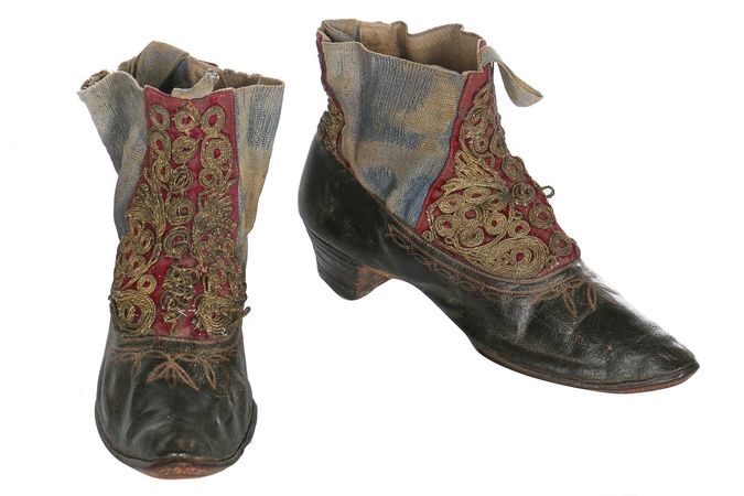Ankle boots, Turkish, 1880-90