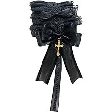 Amazon.com: Nite closet Lolita Headband Black for Women Hair Accessory Gothic Lace Headpieces Maid Costume Headbands (Black Cross) : Clothing, Shoes & Jewelry