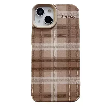 Brown Grid IPhone Case | BOOGZEL CLOTHING – Boogzel Clothing