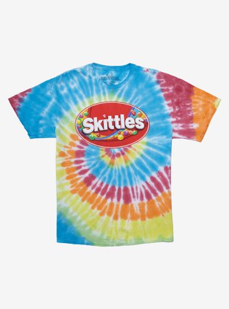 Skittles Logo Tie-Dye T-Shirt