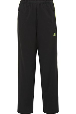 Balenciaga | Striped stretch-jersey track pants | NET-A-PORTER.COM